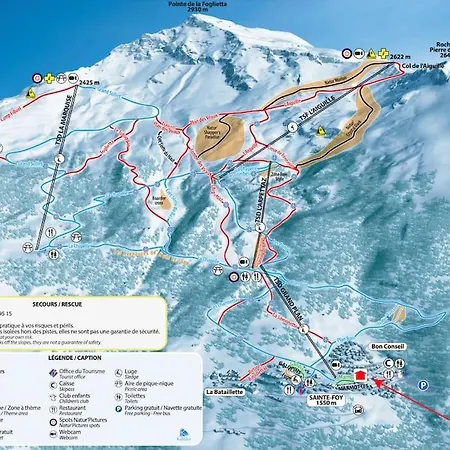 Meleze Skis Aux Pieds Alpes, Sainte-foy Station 1550